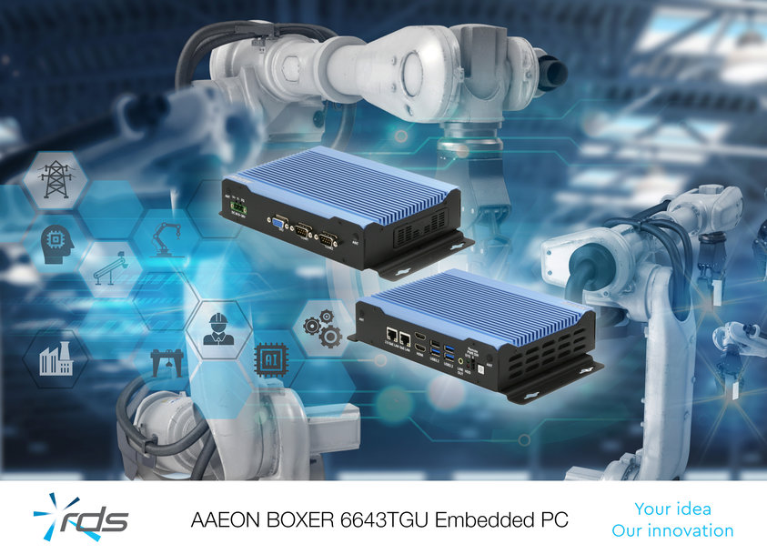 Rugged, compact computing system for embedded industrial applications ...