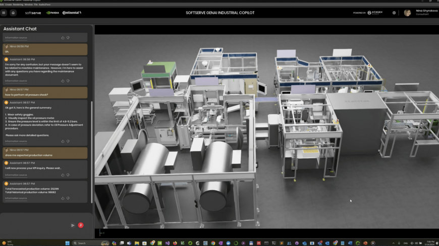 NVIDIA: SOFTSERVE AND CONTINENTAL DRIVE DIGITALIZATION WITH OPENUSD AND GENERATIVE AI