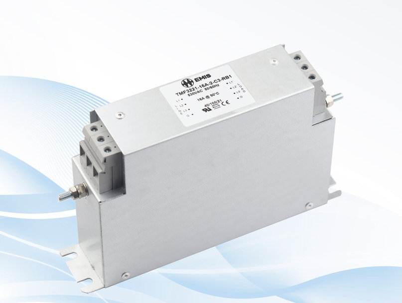 Three Phase EMC filters from EMIS designed for motor and power drive systems