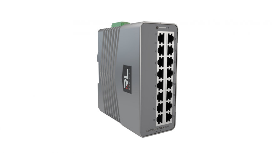 Red Lion® Launches New N-Tron® NT116 Unmanaged 16-port Industrial Ethernet Switch to Support Mission-Critical Operations in Rugged Environments