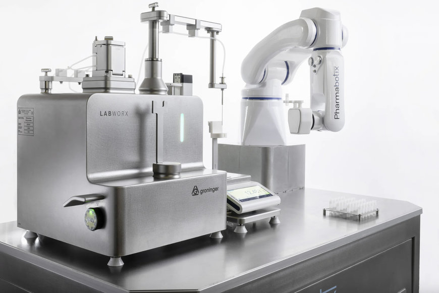 PHARMABOTIX USES YASKAWA’S MOTOMAN HD8 HYGIENIC DESIGN ROBOT FOR FILLING SMALLER BATCHES