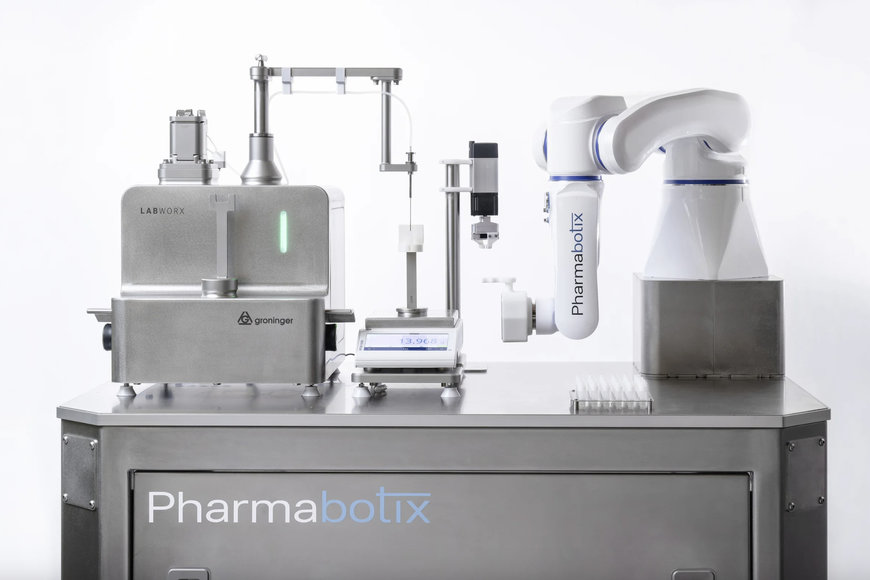 PHARMABOTIX USES YASKAWA’S MOTOMAN HD8 HYGIENIC DESIGN ROBOT FOR FILLING SMALLER BATCHES