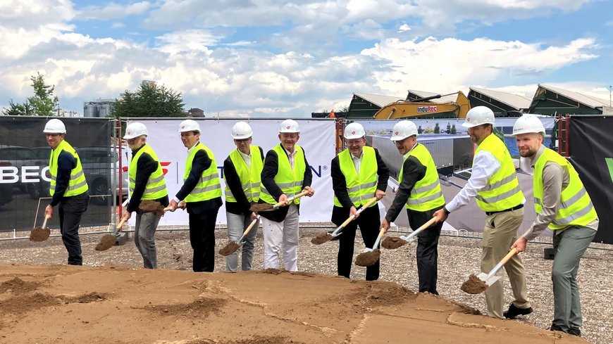 Hutchinson lays foundation stone for its future distribution center on its historical German site in Mannheim