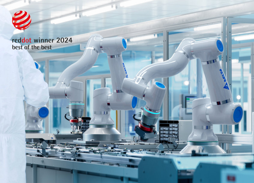 Delta’s D-Bot Series Collaborative Robots (Cobots) Recognized with “Red Dot: Best of the Best” Design Award 2024 