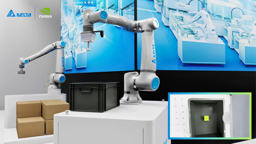 Delta D-Bot Series Cobots Now Integrates with NVIDIA Omniverse and Isaac Sim for Advanced Simulation Capabilities