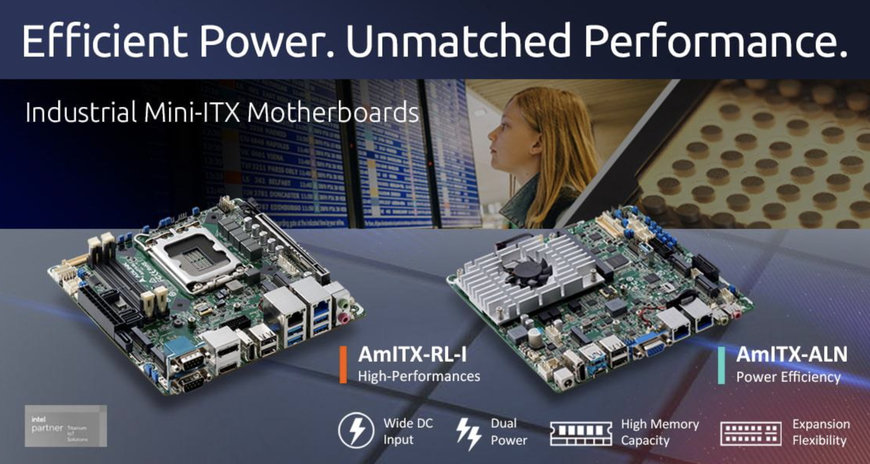 ADLINK Unveils AmITX Mini-ITX Motherboards for Edge AI and IoT Applications